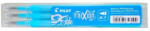 Pilot Rollertoll betét golyóméret 0, 7mm, 3 db/csom Pilot Frixion Ball/Clicker, írásszín világoskék - vegyesbolt