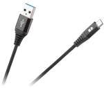 Rebel Cablu USB la Micro USB Rebel, 0, 5 m, negru, incarcare rapida si transfer date (RB-6000-050-B)