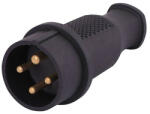  Stecher trifazic 32A cauciucat, robust pentru uz industrial si santier (E-STBL)