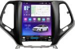 Jeep Cherokee (2014-2018) hatalmas "Tesla style" kijelzős 8 magos processzoros Android Autóhifi fejegység magyar menüvel GPS navigációs autórádió