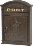 Strend Pro Cutie postala Edgar maro, metalica, 315x95x445 mm, cu relief POST (226954)