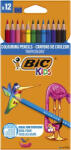 BIC Színes ceruza készlet, BIC KIDS "Tropicolors", 12 különböző szín (83256611) - alter