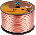  Cablu difuzor transparent 2x4 mm din cupru, rola 100 m (KAB0328)