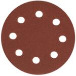 Detoolz Disc abraziv P120 180 mm cu 8 gauri pentru slefuitor orbital, set 10 buc (DZ-C275)