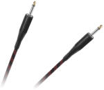  Cablu jack 6.3 mm mono tata-tata HQ, 5 m, pentru microfon si instrumente (KPO2758-5)