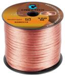  Cablu difuzor transparent 2x1.0 mm din cupru, rola 100 m (KAB0315)