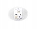 Gazzal Kid mohair fonal Gazzal 64439 fehér szín (063358)