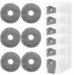 Areose Porzsák és felmosók Roborock Q Revo Q Revo Pro S Curv Saros 10R készülékhez (Q Revo / Q Revo Pro / S / Curv / Saros 10R)