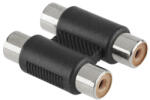  Adaptor RCA dublu 2xRCA mama-2xRCA mama pentru conectare audio/video (ZLA0317N)