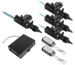  Kit închidere centralizata auto 3+1 (1 actuator principal + 3 simple), 12V (URZ0221)