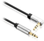 Sentivus Cablu audio jack 3.5 mm tata-tata 5 m, unghi 90°, mufe aurite Sentivus (S-AU030-500)