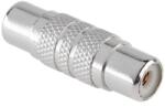  Adaptor RCA mama-mama metalic pentru prelungire cablu audio-video (ZLA0316MET)