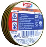 TESA Set 10 benzi izolatoare TesaFlex 20 m, 19 mm, galben/verde pentru cabluri (T-53988-86)