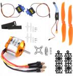  2212 2200KV Motor 30A Esc XT60 SG90 Micro Szervó Propeller Szett Rc Drónhoz