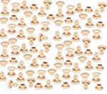 Kipa Katicás szegecs, kétoldalas, arany 5x5 mm 100 db (NT-5-2-5-ZL)