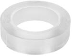 Rebel Banda de montaj dublu adeziva transparenta gel 2 mm, 30 mm x 3 m Rebel (NAR0440)