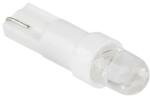  Bec LED auto T5 12V alb pentru bord, soclu W2x4, 6D, 1 LED (ZAR0052)