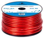 Cabletech Cablu de putere CU-AL 12GA rosu, 3.31 mm2 (4.5 mm), rola 25 m (KAB0716A)