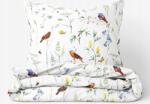  Ágyneműhuzat garnitúra 160x200 cm Pamut mintás kétoldalas madárka