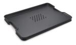 Joseph Joseph Tocator multifunctional Joseph Joseph CutCarve Plus negru antialunecare cu manere din inox (60208) Tocator