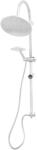 Mixxus Coloana de dus 2 în 1 MIXXUS DK-002, cadru rotund, inox cromat, fara baterie (15869)