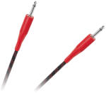  Cablu jack 6.3 mm mono tata-tata 3 m HQ pentru instrumente si audio (KPO2758-3)