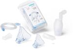 Omron NEBASKIT-11, set complet de accesorii pentru adulti si copii, kit de schimb pentru inhalatoare totale OMRON X101 si X102, masti, musti, piesa de nas, tub de aer, accesorii originale OMRON (NEB-ASKIT-1