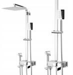 TePe Zuhany Szett Zuhanyoszlop Zuhany Csaptelep Kifolyó Csaptelep (TEPE004)