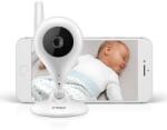 reer Camera video pentru supraveghere bebelusi Reer IP BabyCam HD functie nocturna alb (80300) Aparat supraveghere bebelus