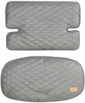roba Sit Up Luxe Set 2 Piese Husa Scaun Inalt PU-Leder Gri Modern (318052L246) Scaun de masa bebelusi, inaltator