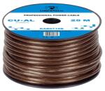 Cabletech Cablu de putere CU-AL 12GA, 25 m, 3.31 mm2, izolatie neagra (KAB0716B)