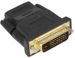  Adaptor DVI-D Dual Link (24+1) tata la HDMI mama, contacte aurite (KOM0951)