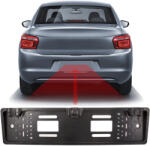 Carguard Camera marsarier cu 2 senzori pe suport pentru numar, Carguard 12V (SP009)