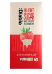 Diablo Ciocolata alba fara zahar cu capsuni, 75g, Diablo