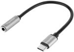 Krüger&Matz Adaptor USB-C tata la jack 3, 5 mm mama, carcasa aluminiu Kruger Matz (KM1245)
