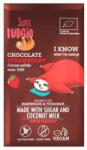 Super Fudgio Ciocolata bio cu capsuni fara gluten, 80g, Super Fudgio
