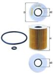 KNECHT Olejový filter KNECHT OX 203D (OX 203D)