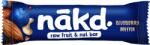 nákd Baton briosa cu afine raw vegan, 35g, Nakd