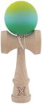 KENDAMA USA X Originala, Profesionala, Rubber Grip, din Lemn, 18 cm, Galben/Albastru/Verde (161673)