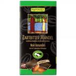 RAPUNZEL Ciocolata bio amaruie cu 55% cacao si migdale, 80g, Rapunzel