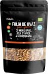 Niavis Fulgi de ovaz fini fara gluten cu merisoare, goji, stafide si scortisoara Eco, 200g, Niavis