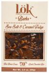 LOK Dark Chocolate 70% cacao cu caramel si sare marina, 85g, LOK