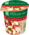 AUGA Porridge instant din ovaz integral banane si capsuni, 60g, Auga