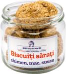 Ohvaz Biscuiti de ovaz sarati cu chimen mac susan, 145g, Ohvaz