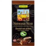 RAPUNZEL Ciocolata neagra bio cu 55% cacao si praline Nirwana, 100g, Rapunzel