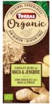 TORRAS Ciocolata neagra cu pudra de maca si ghimbir Bio, 110g, Torras