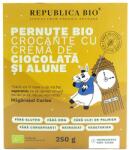 Republica Bio Pernute crocante cu crema de ciocolata si alune, 250g, Republica Bio