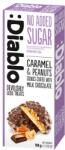 Diablo Fursecuri fara zahar cu invelis de ciocolata cu lapte si umplutura de caramel si arahide, 100g, Diablo