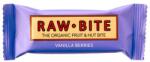 RAWBITE Baton vegan cu fructe de padure Vanilla Berries, 50g, Raw Bite
