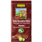 RAPUNZEL Ciocolata cu stafide alune si rom bio, 100g, Rapunzel